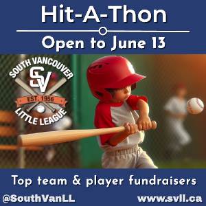SVLL Hit-A-Thon 2025 to June 13